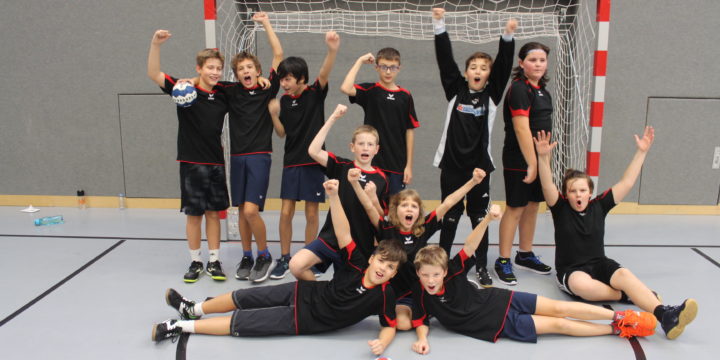 1. + 2. Klasse Handballhelden erreichen den 3. Platz beim Minihandballturnier