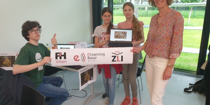 2B am eLearning-Bazar der PH Wien