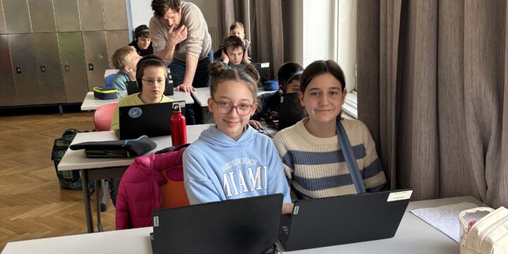 Digitale Grundbildung – Impressionen aus der 2c