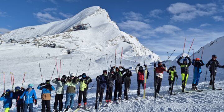 Das war der Schikurs der 3ABCD am Kitzsteinhorn
